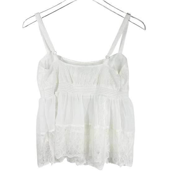 INTIMATELY FREE Free People Take it Away Cami Lightweight Sheer Lace Medium - Picture 8 of 8